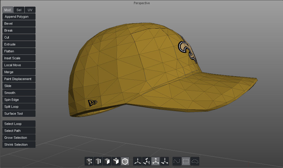 saints ball cap
