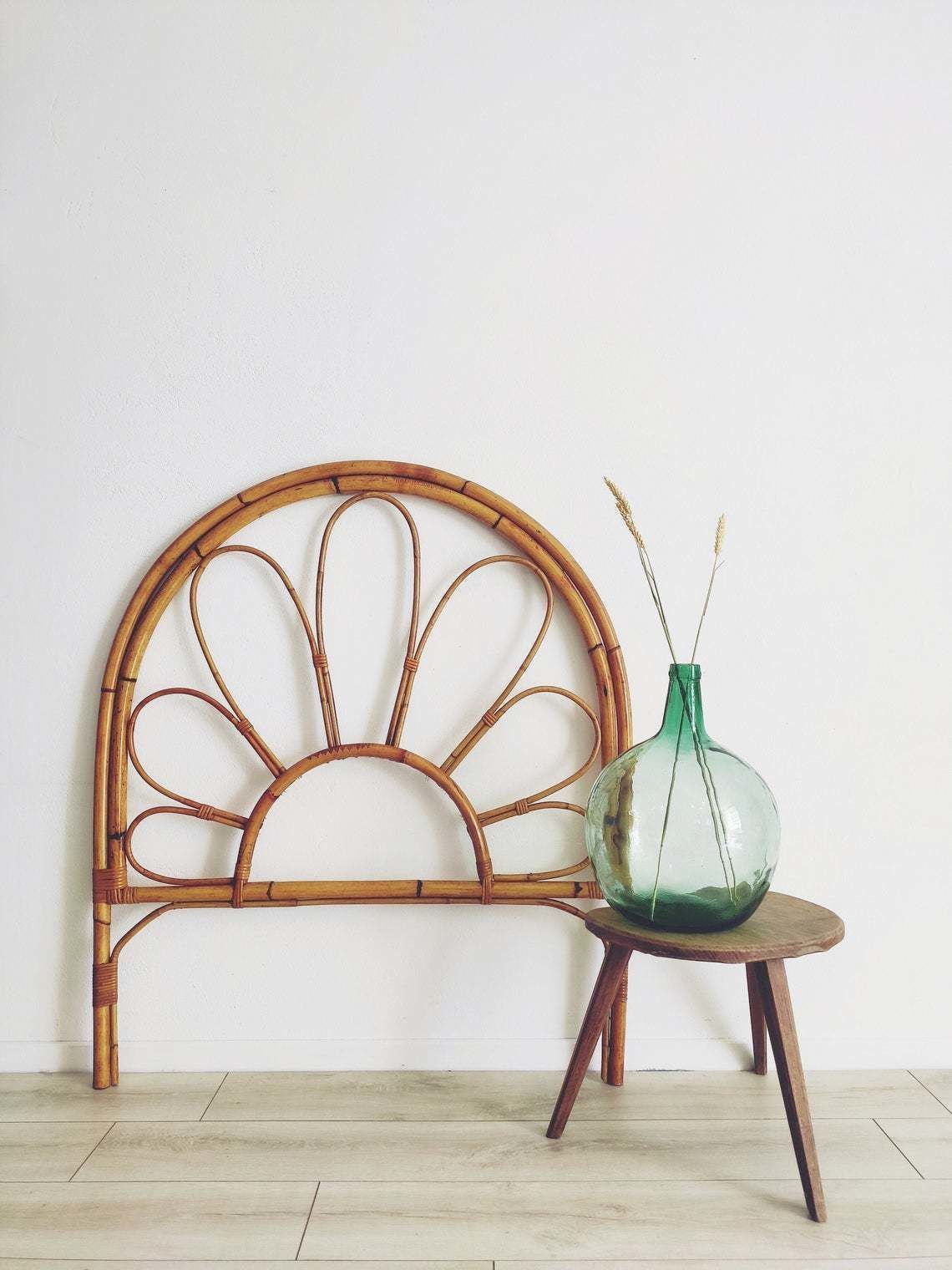 rattan headboard 12 3D model CGTrader