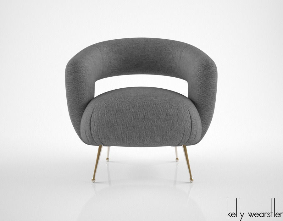 Kelly Wearstler Laurel Lounge Chair Cgtrader Kelly Wearstler Laurel Lounge Chair Model