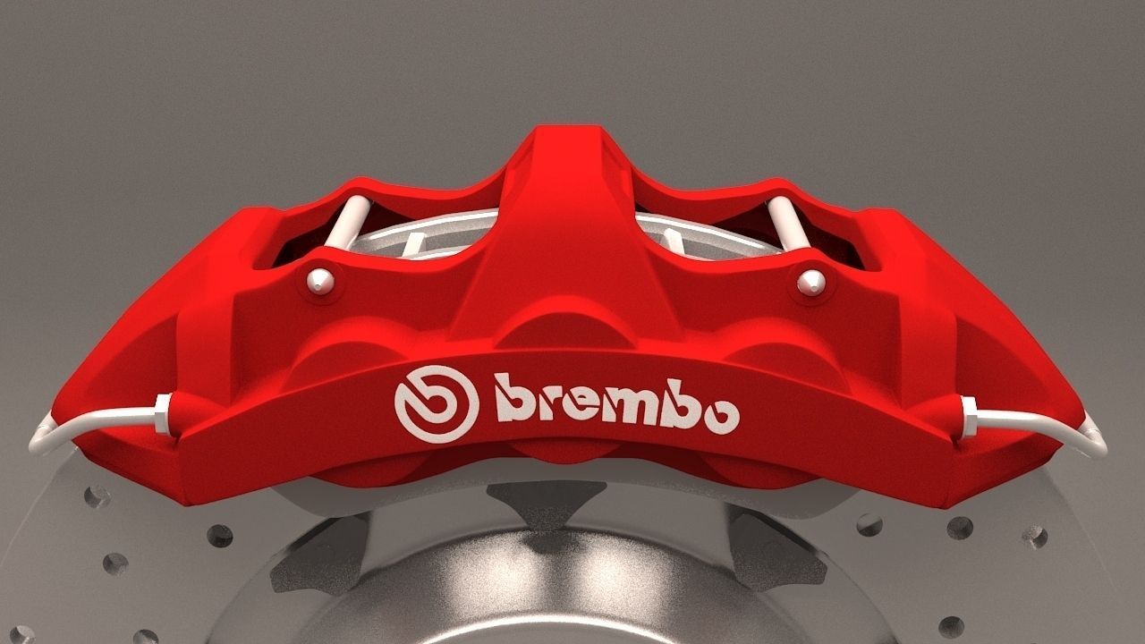 3D model Brembo Caliper VR / AR / lowpoly MAX
