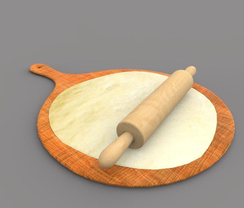 Kitchen Roller 3D model CGTrader