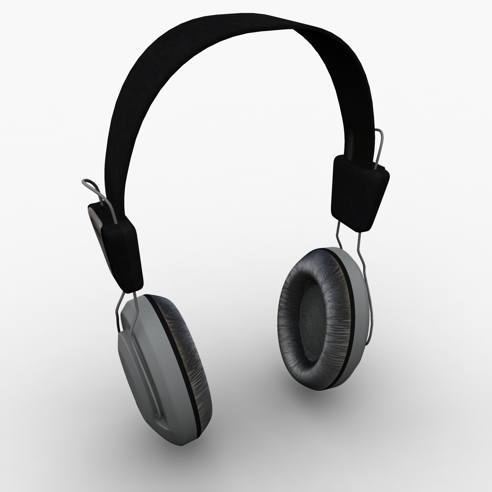 Headphone free VR / AR / lowpoly 3D Model MAX OBJ 3DS FBX