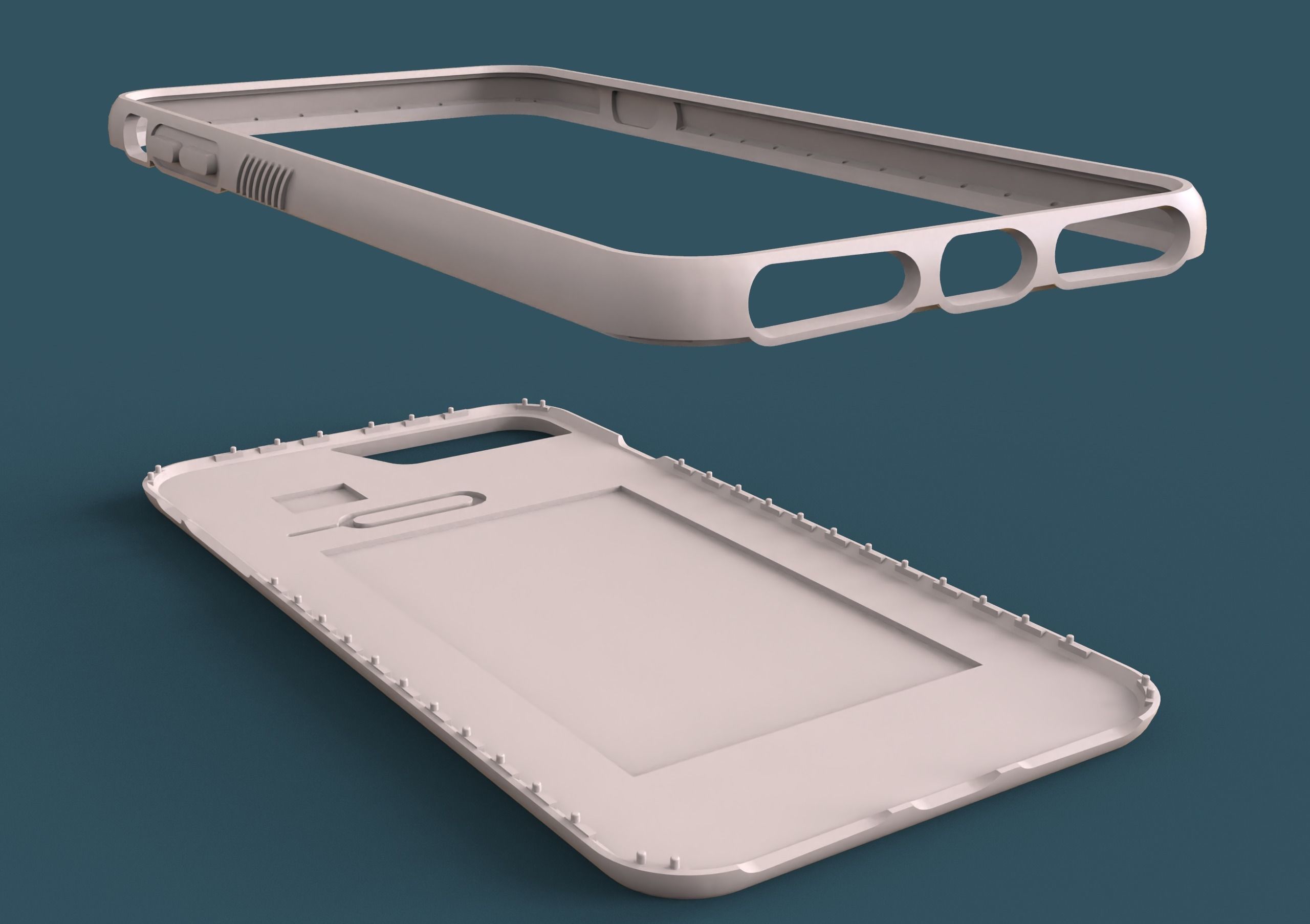Iphone 6plus 6splus 7plus 8plus Case 3D printable free 3D model 3D ...