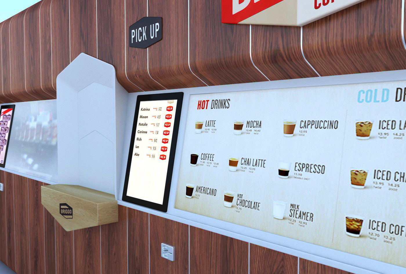 Briggo Coffee Machine 3D model CGTrader