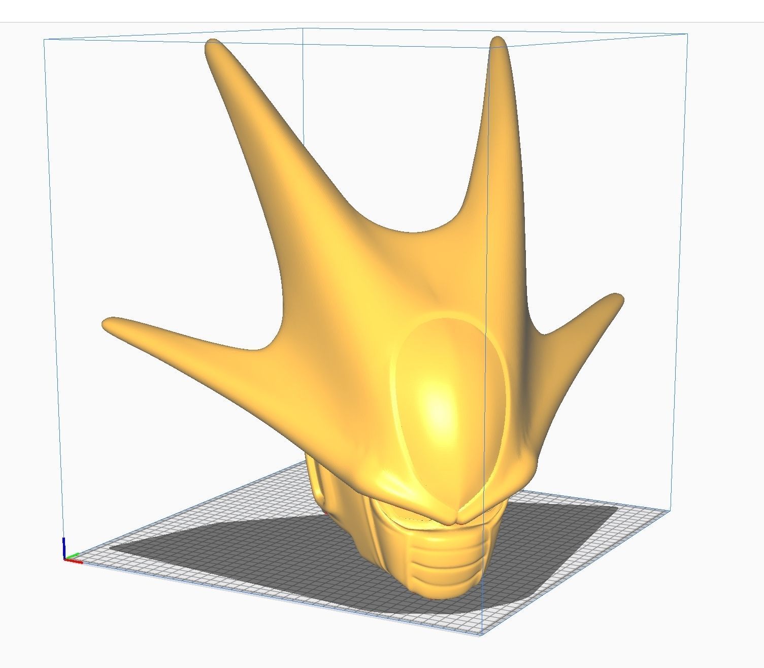 Dragon Ball Cooler Final Form Helmet Cosplay 3D model 3D printable