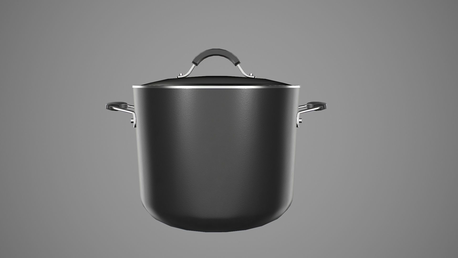 3D model Kitchen Utensil Stockpot Cookware CGTrader