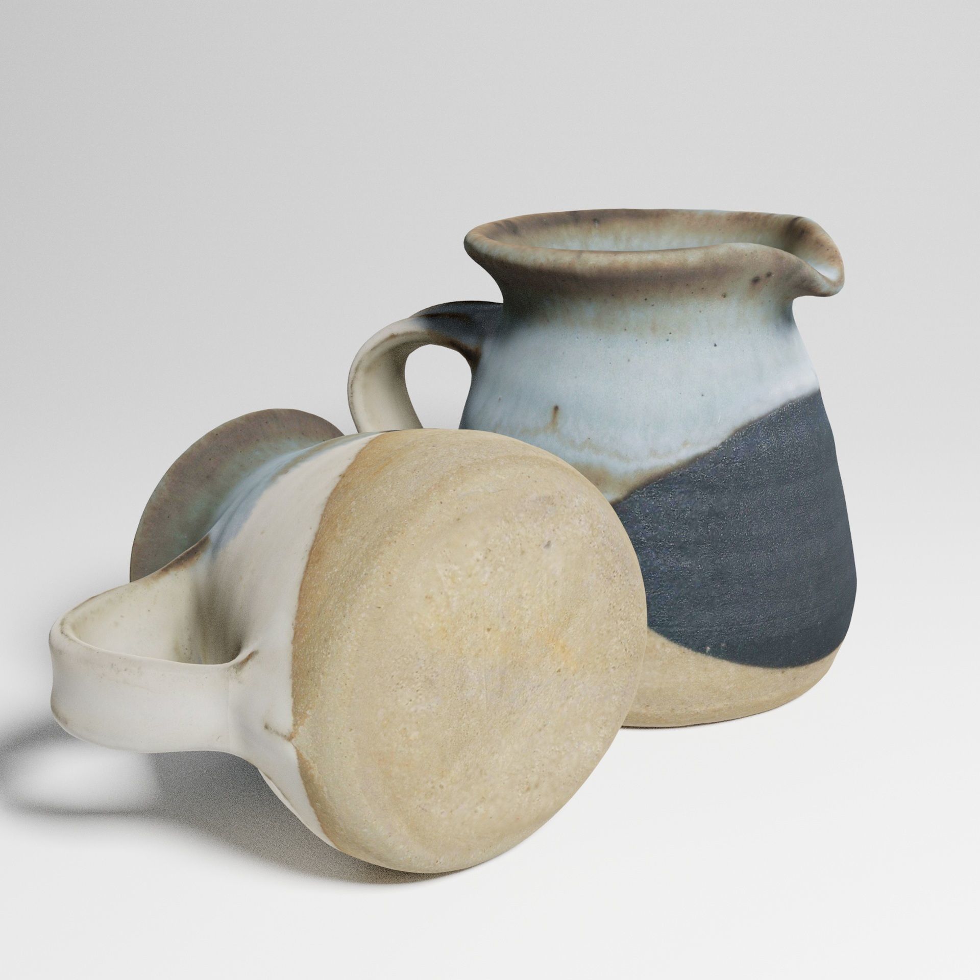 Vintage Ceramic Milk Jug 3d scan