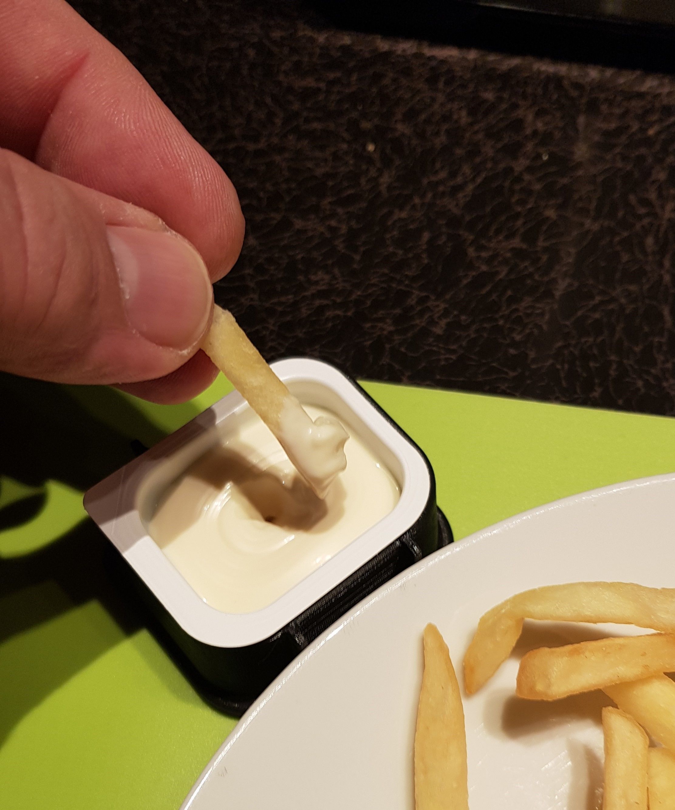 McDonalds Sauce Cup Holder 3D model 3D printable CGTrader