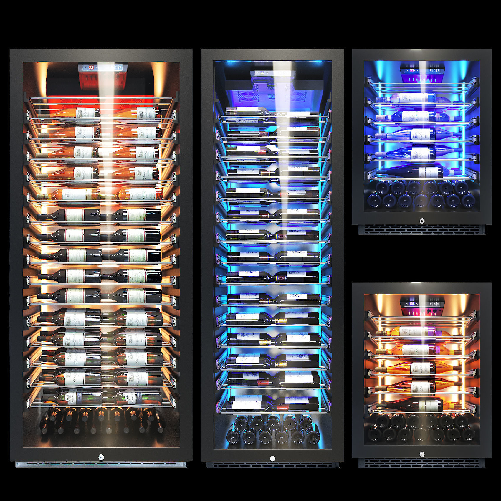 Vinotemp Wine Cooler 3D model CGTrader