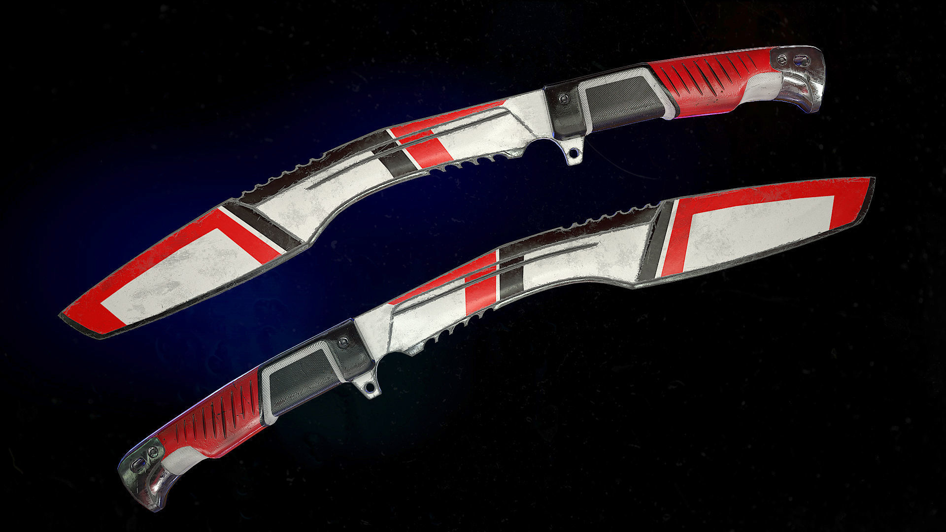 3D model Sci-Fi Knife Kukri VR / AR / low-poly | CGTrader