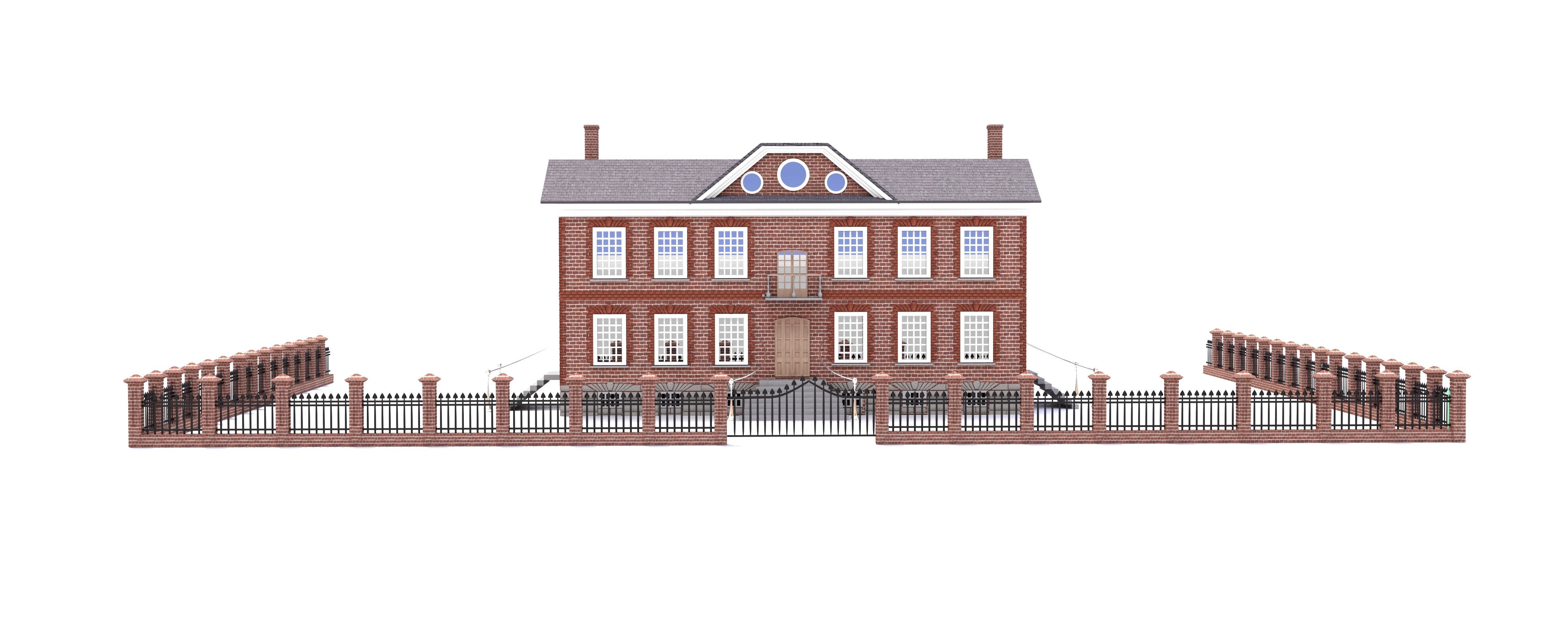 haunted house providence rhode island usa 3d