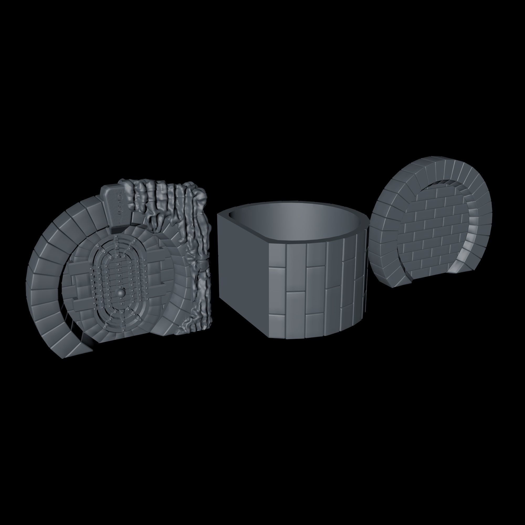 Vault 687 - Harry Potter Gringotts Wizarding Bank 3D model 3D printable ...