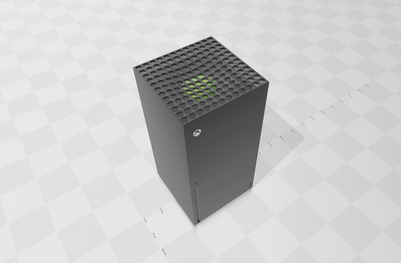 Xbox Series X STL 3D print model CGTrader
