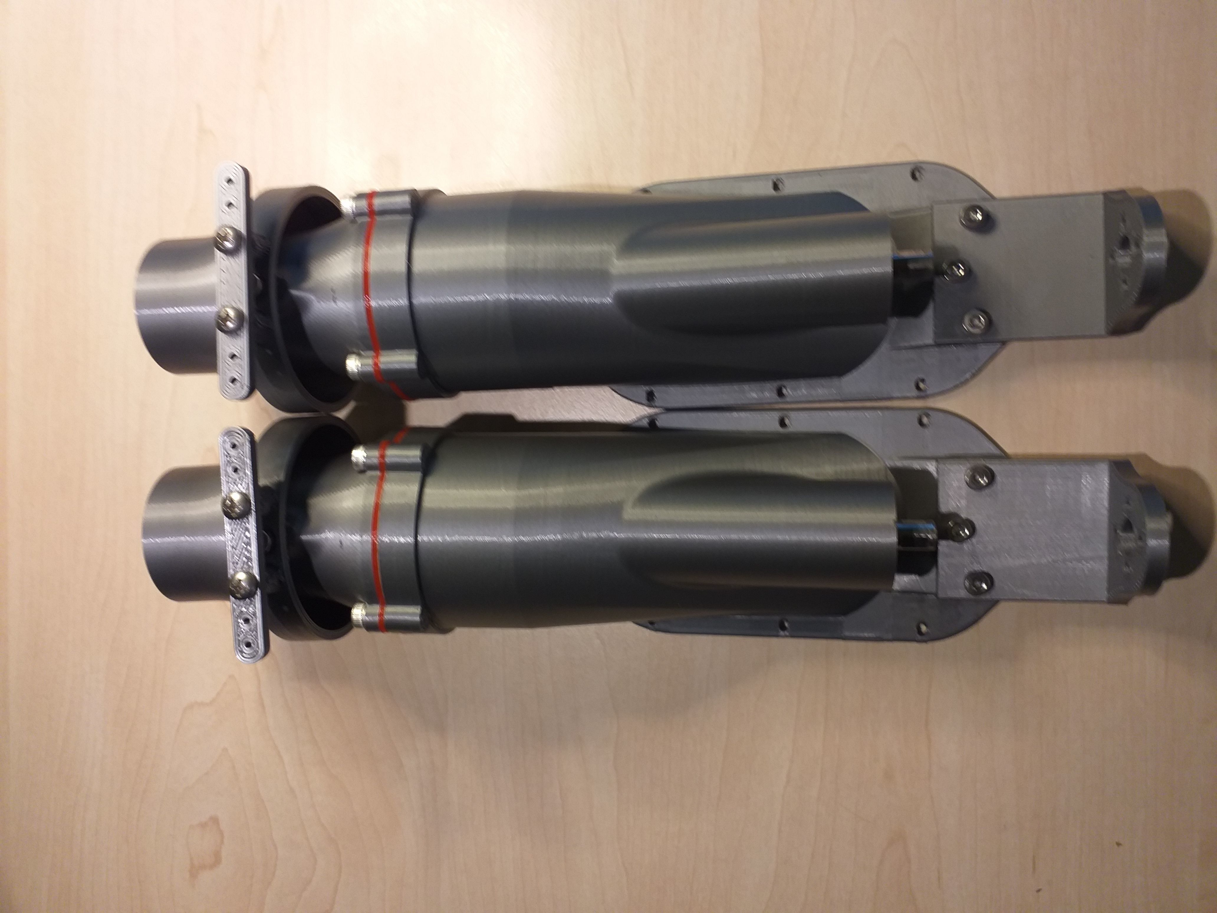 Water Jet Propulsion Unit Hamilton Water Jet Thruster 3D model 3D