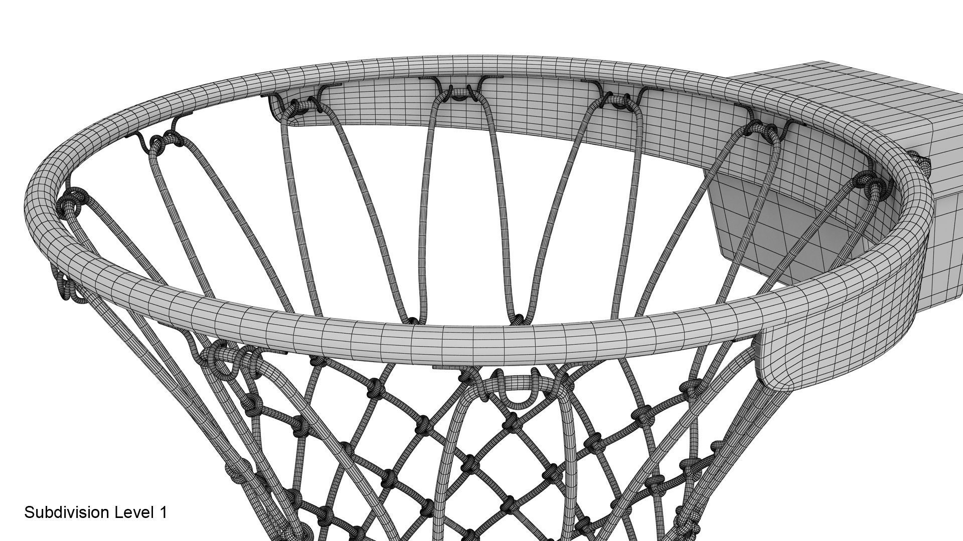 Basketball rim 3D model | CGTrader