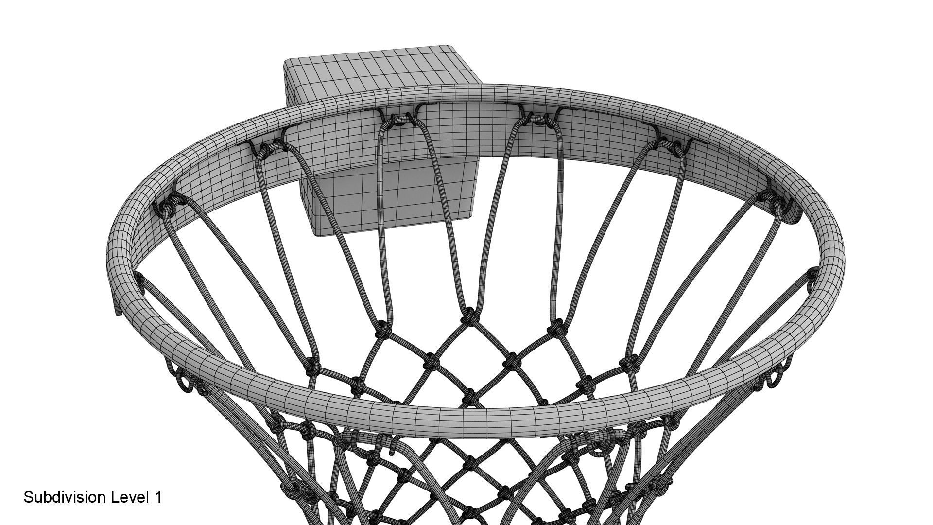 Basketball rim 3D model CGTrader