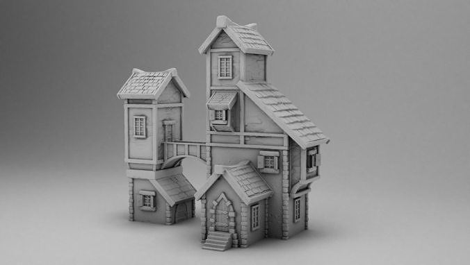 House for 3D printing 3D model 3D printable | CGTrader