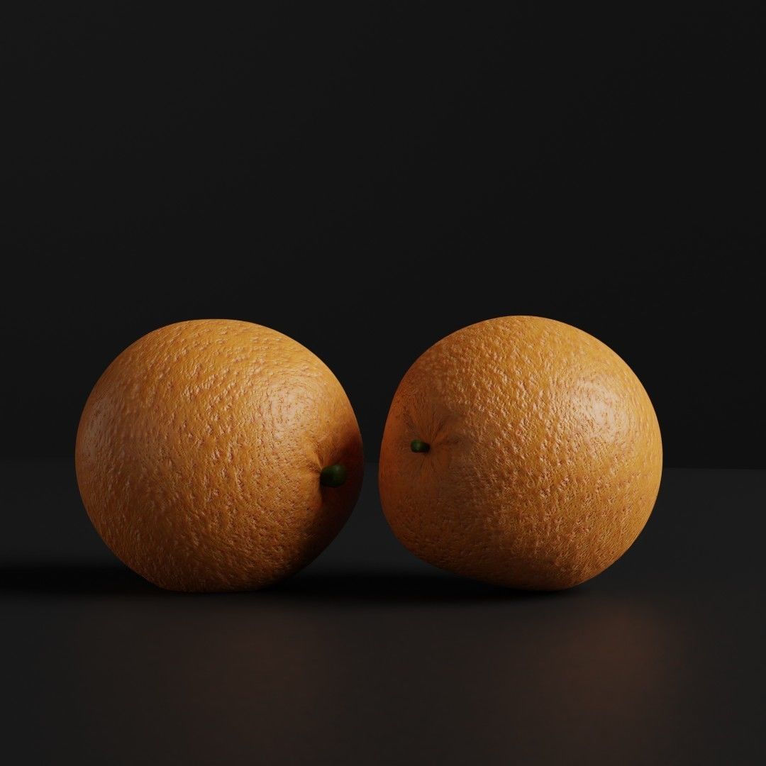Orange 3d model