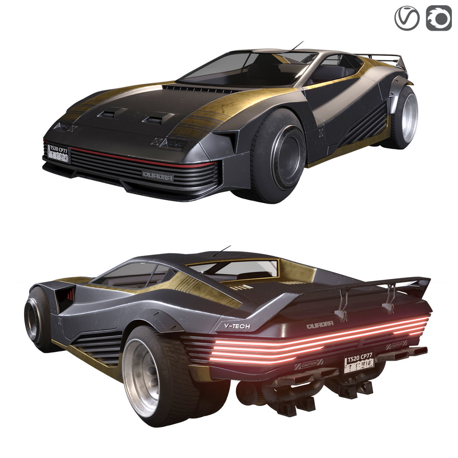 Quadra V-Tech from Cyberpunk 2077