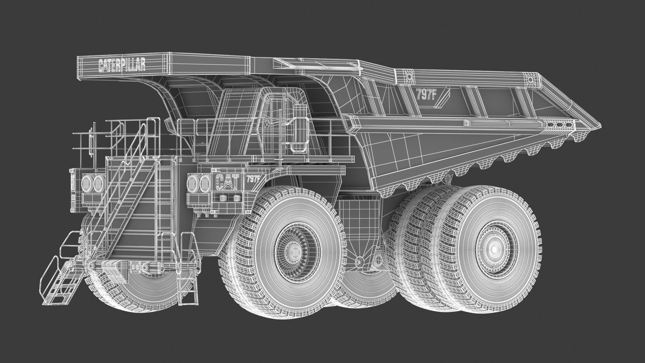5 Biggest Truck in the World 3D model CGTrader