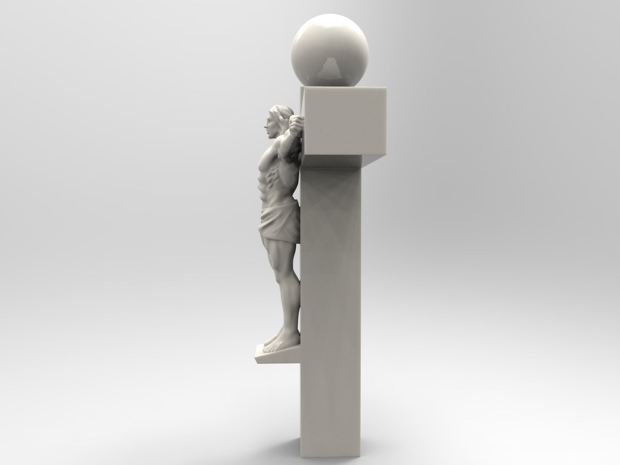 Korean Jesus Statue 3D model 3D printable CGTrader