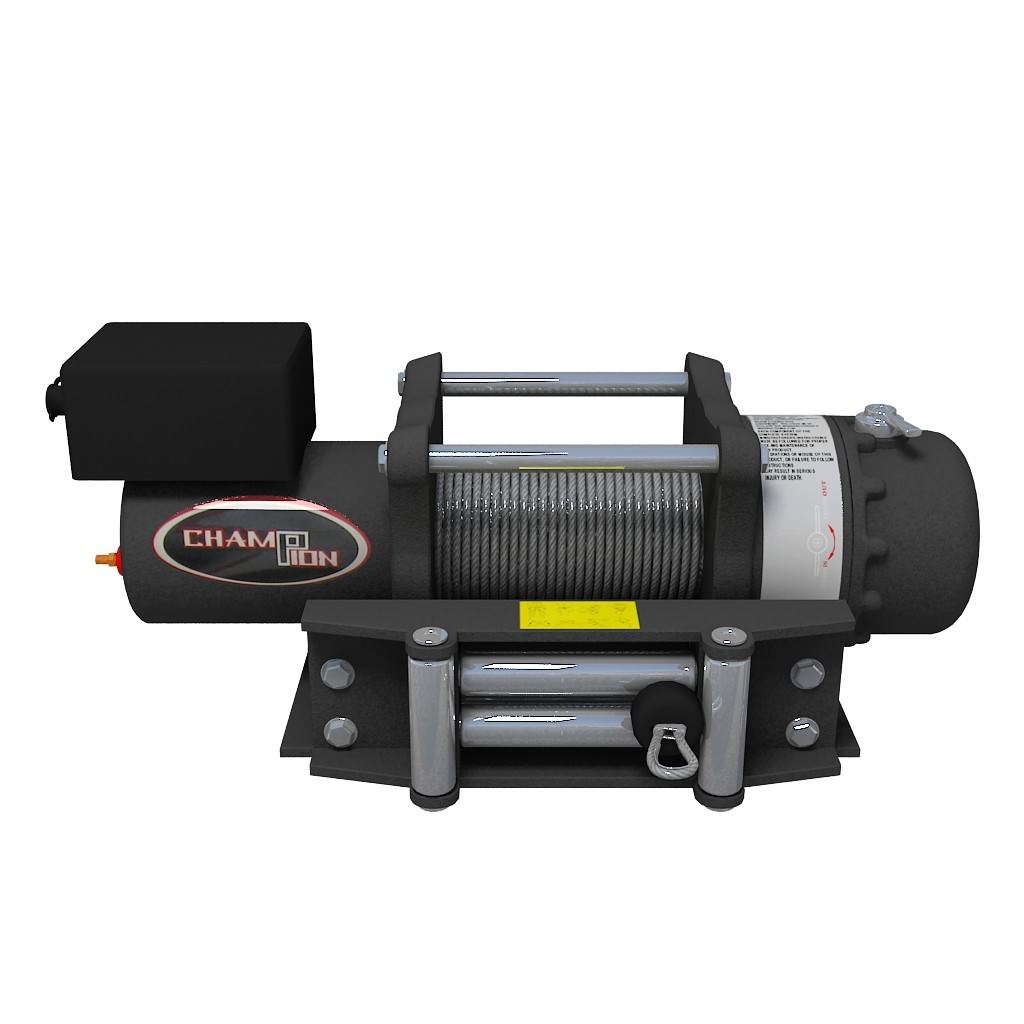 Winch v 1 3D Model MAX OBJ 3DS C4D