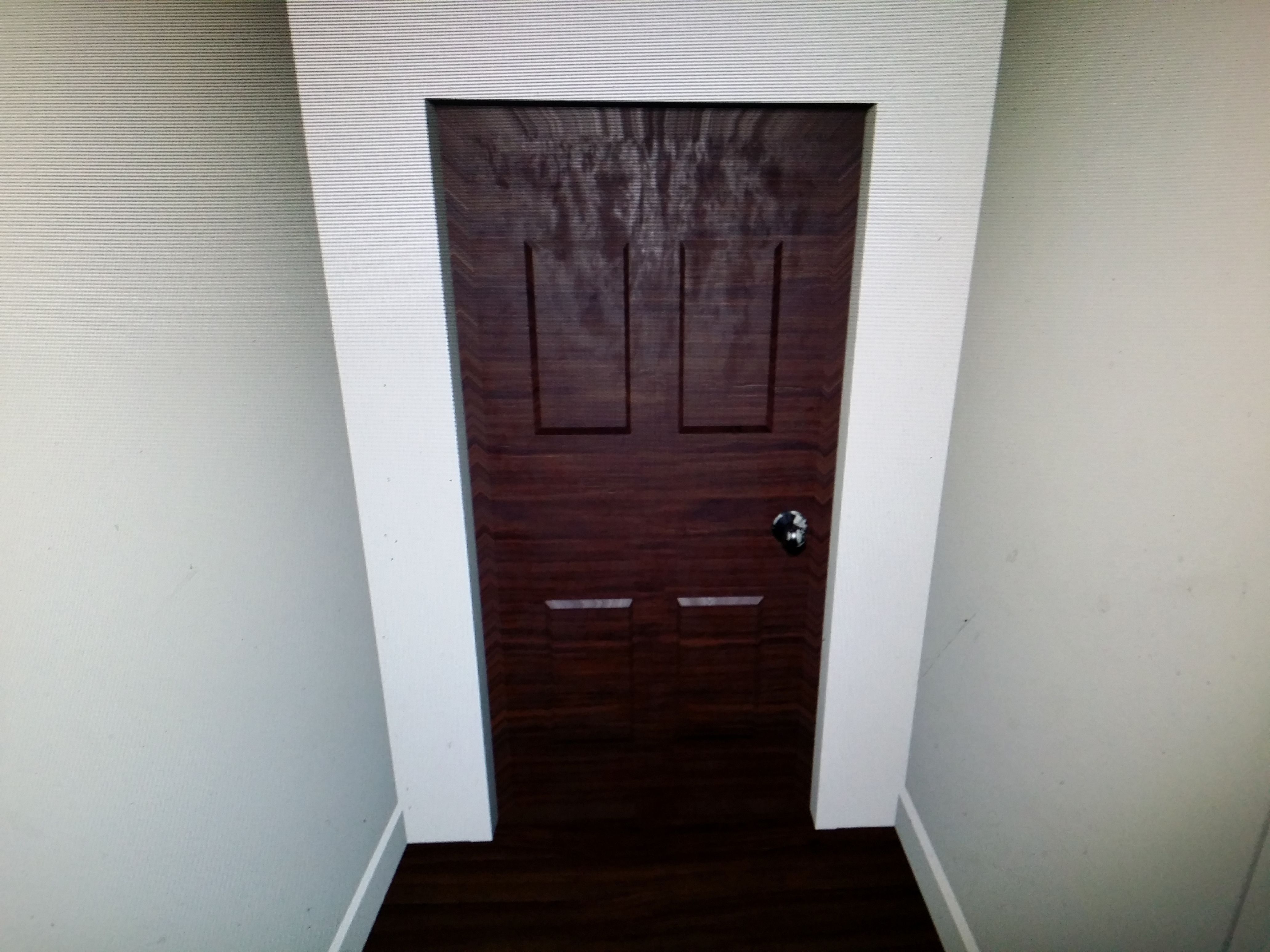 Simple Door With Frame