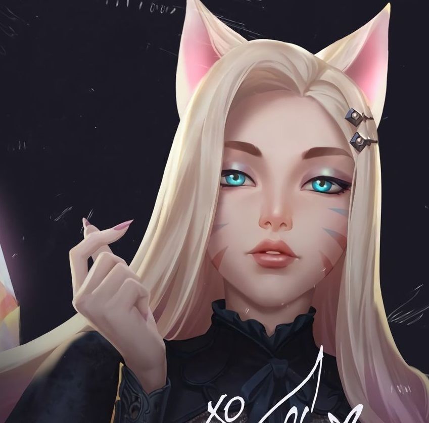 Kda ahri hairpins 3D model 3D printable | CGTrader
