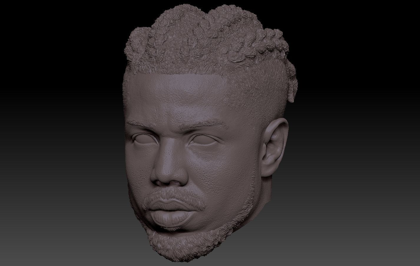 Killmonger Michael B Jordan head