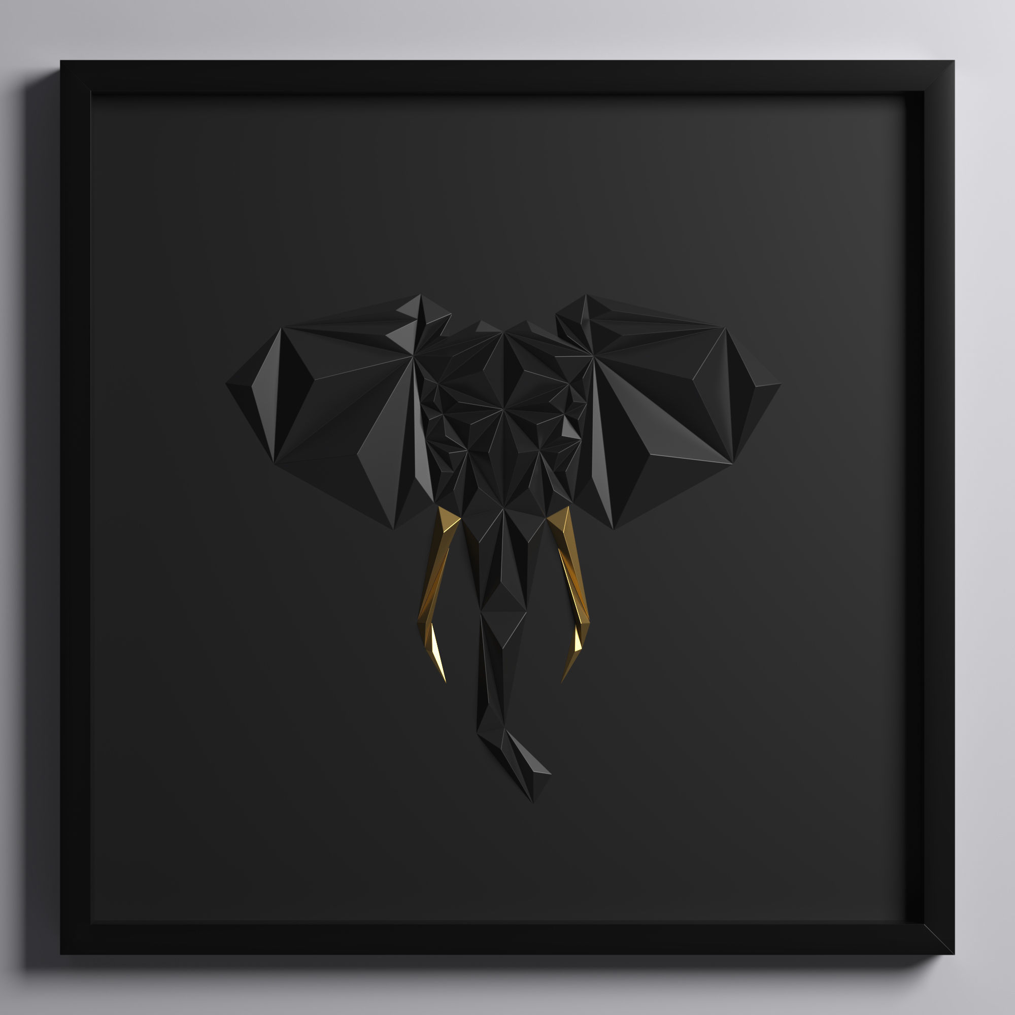 Paper Art Work 03 3D model | CGTrader