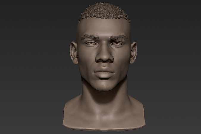 black man model