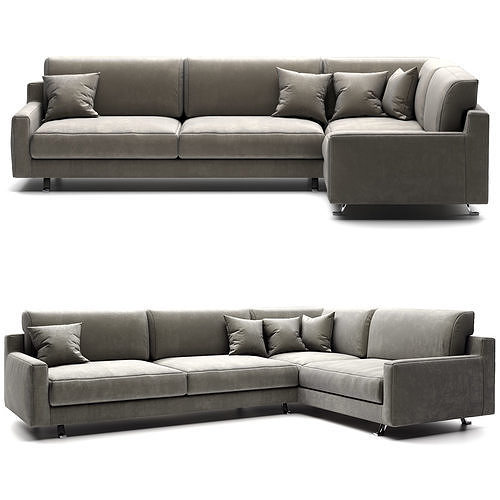 Grey Sofa 3D model