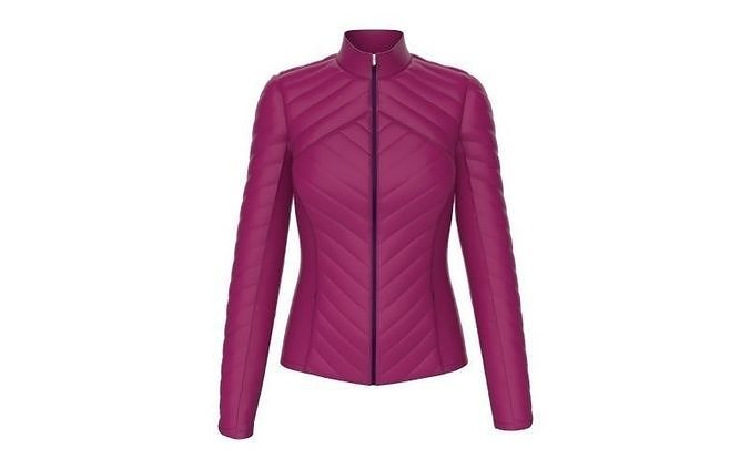 female jacket Low-poly 3D model