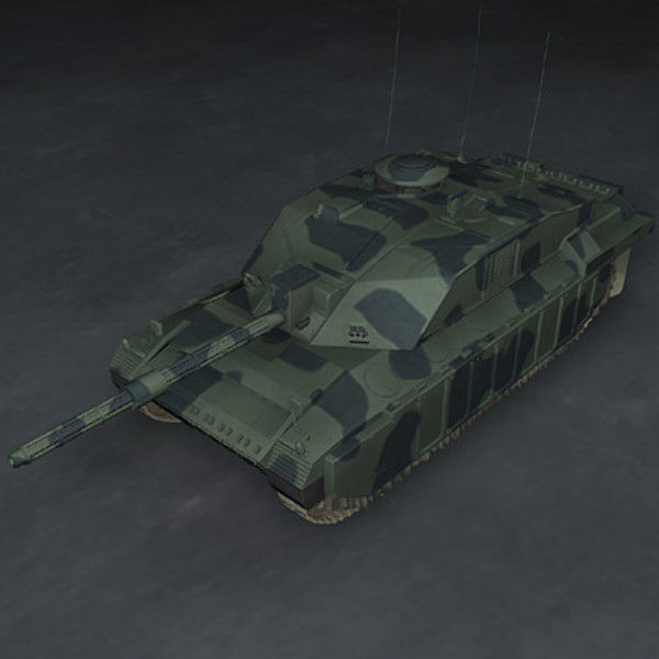 Challenger2 British tank