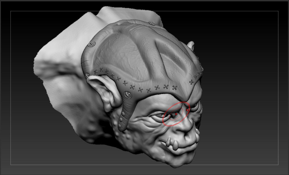 Cabeza de Orco
