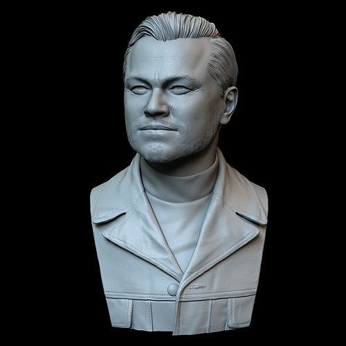 Leonardo DiCaprio 3D model 3D printable | CGTrader