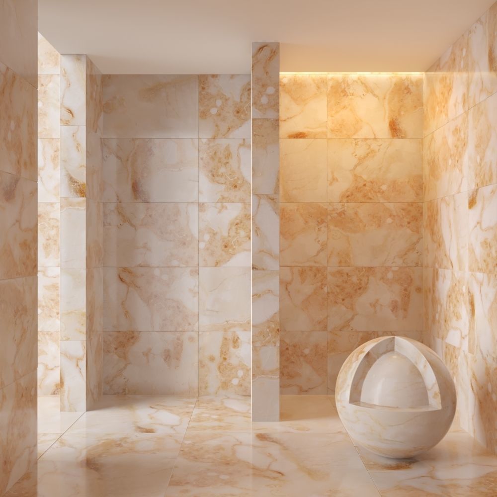 Marble wall 208 3D model