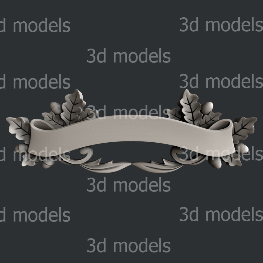 3d STL models for CNC router ribbon set 3D model | CGTrader