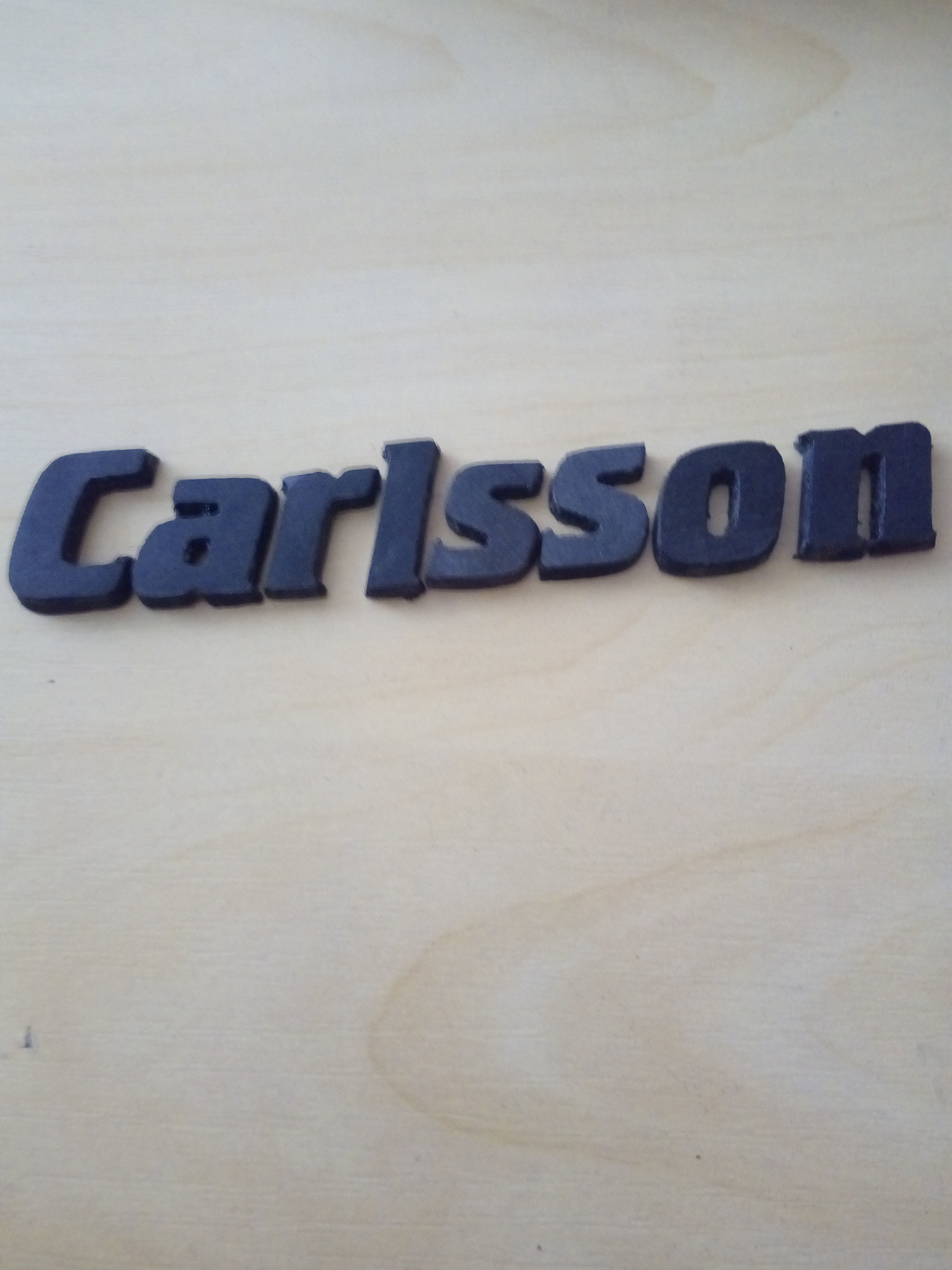 Carlsson Logo Obj 3D model 3D printable | CGTrader