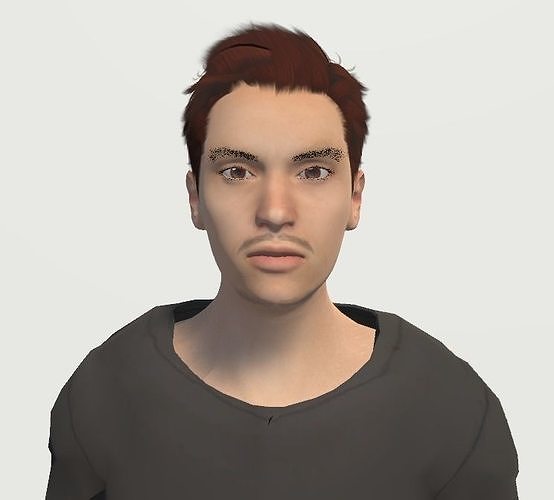 Man Model Unity Unity Humanoid Model Male 011 free 3D model animated rigged | CGTrader