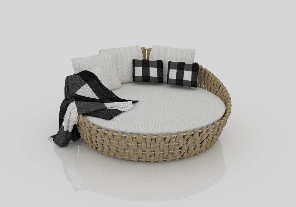 BED 1-10 3D model