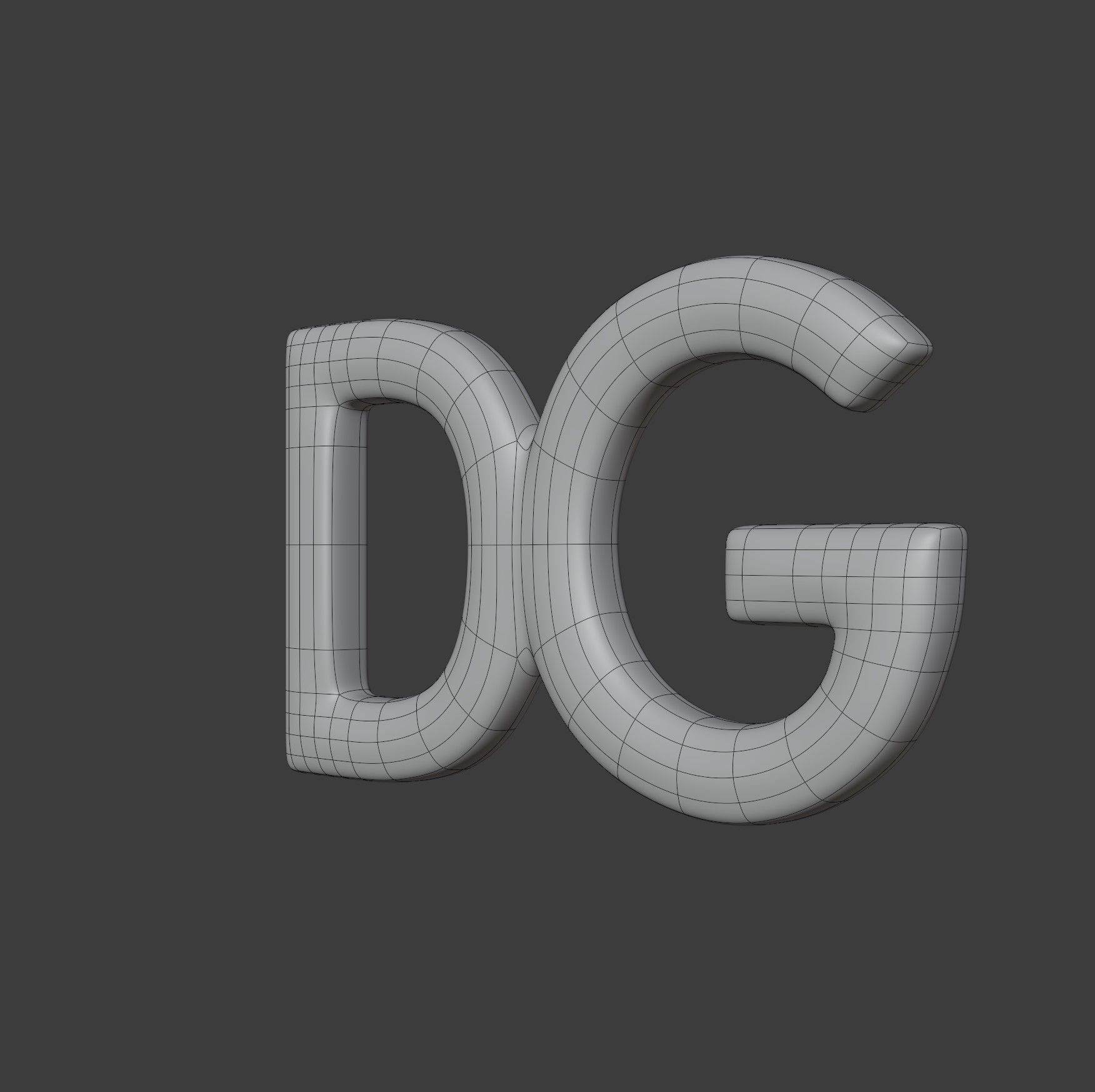 Dolce and Gabbana Logo 3D model | CGTrader