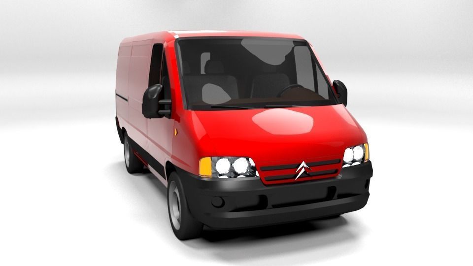 CITROEN JUMPER 2002 LOWPOLY