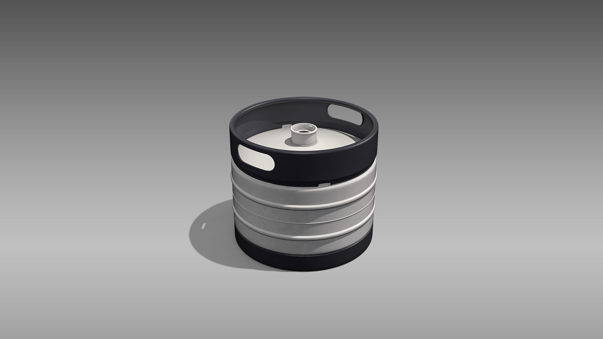 3D model Keg Quarter Barrel VR / AR / lowpoly CGTrader