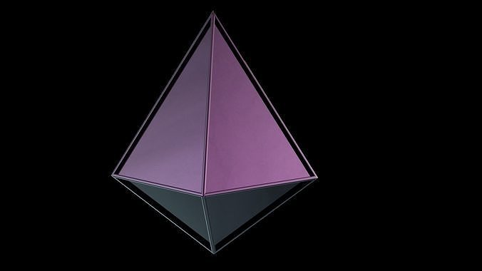 3d Model Twitch Bits Shapes Vr Ar Low Poly Cgtrader