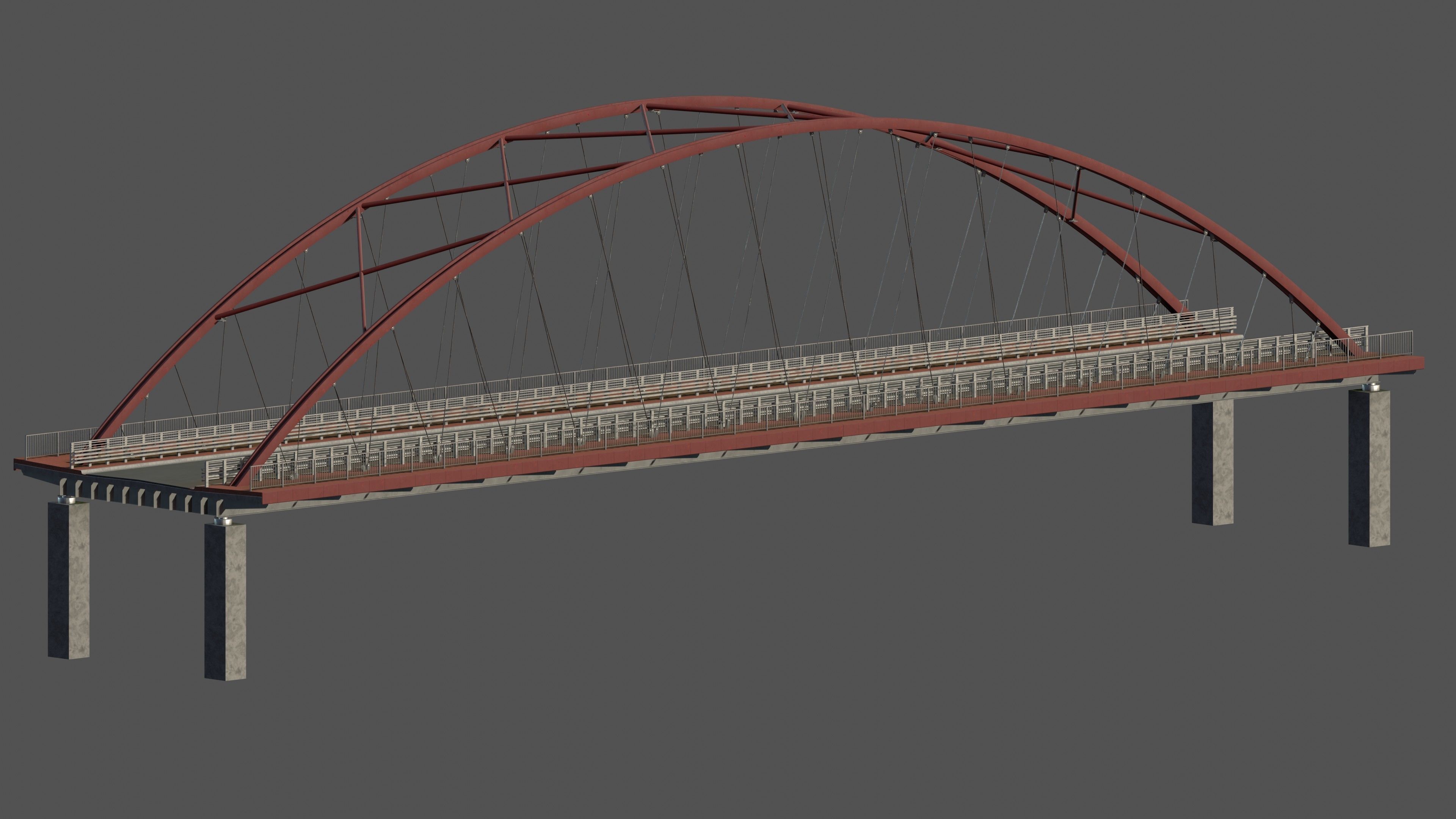 Arch Bridge 3D model | CGTrader