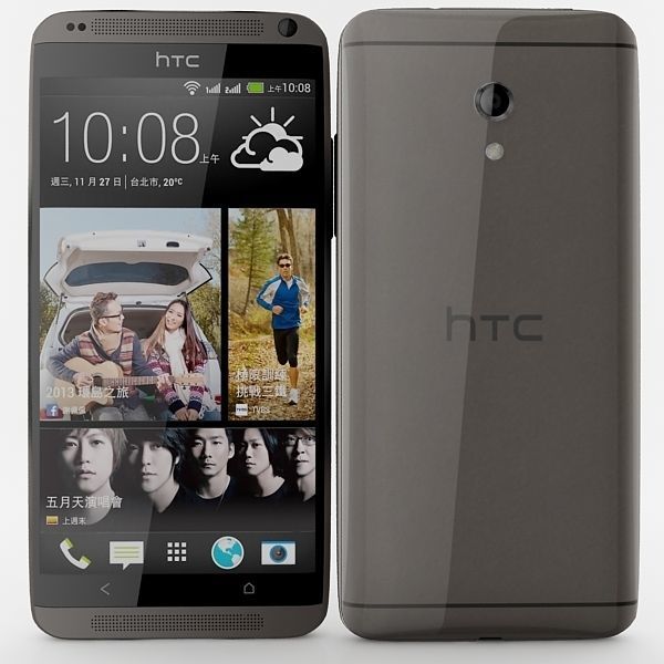 HTC Desire 700 dual sim black 3D model