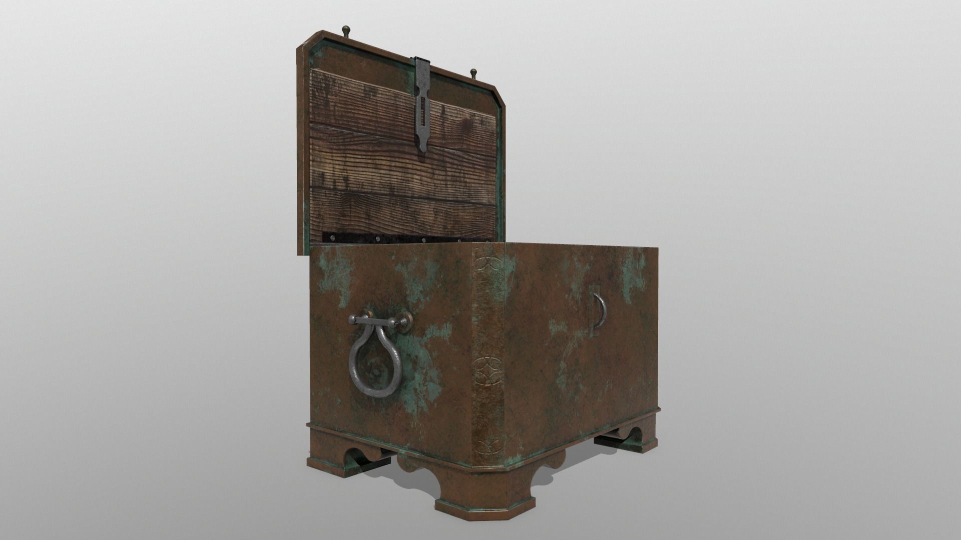 Antique chest safe PBR