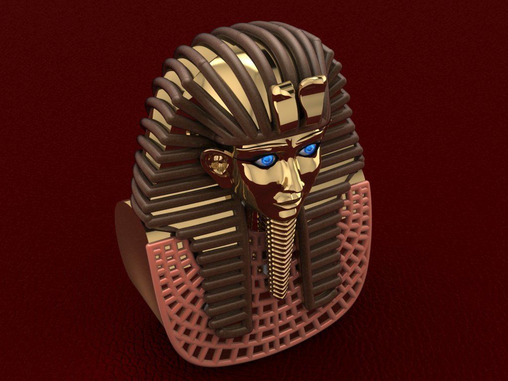 Ancient Egyptian Pharaoh Tot Ankh Amoun