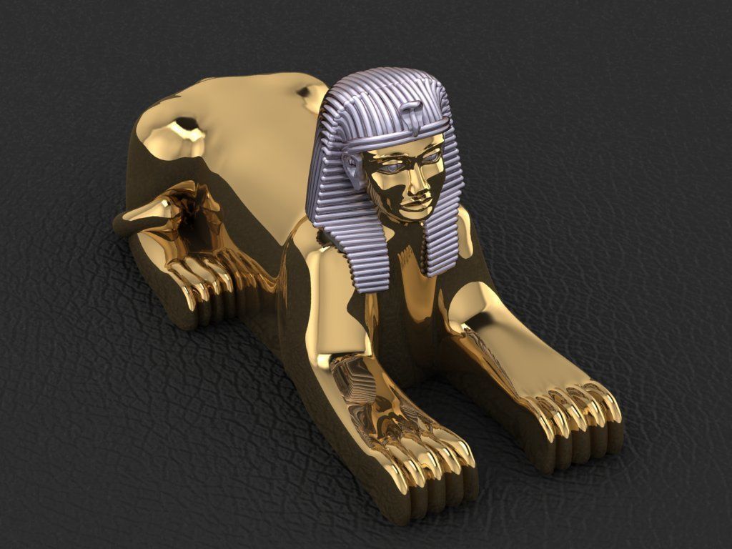 Ancient Egyptian Pharaoh Sphinx